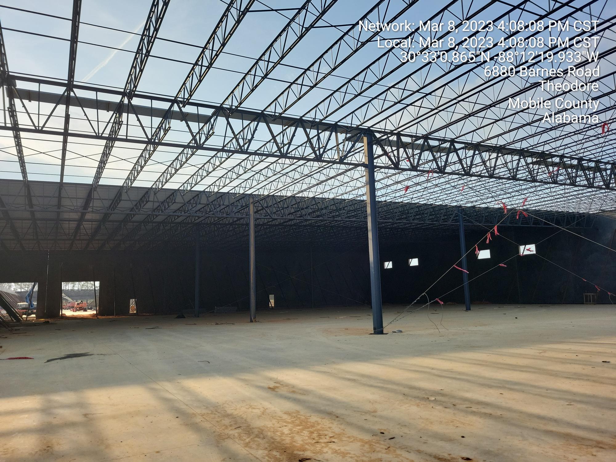 Averitt Express – Warehouse / Distribution steel erection image 5