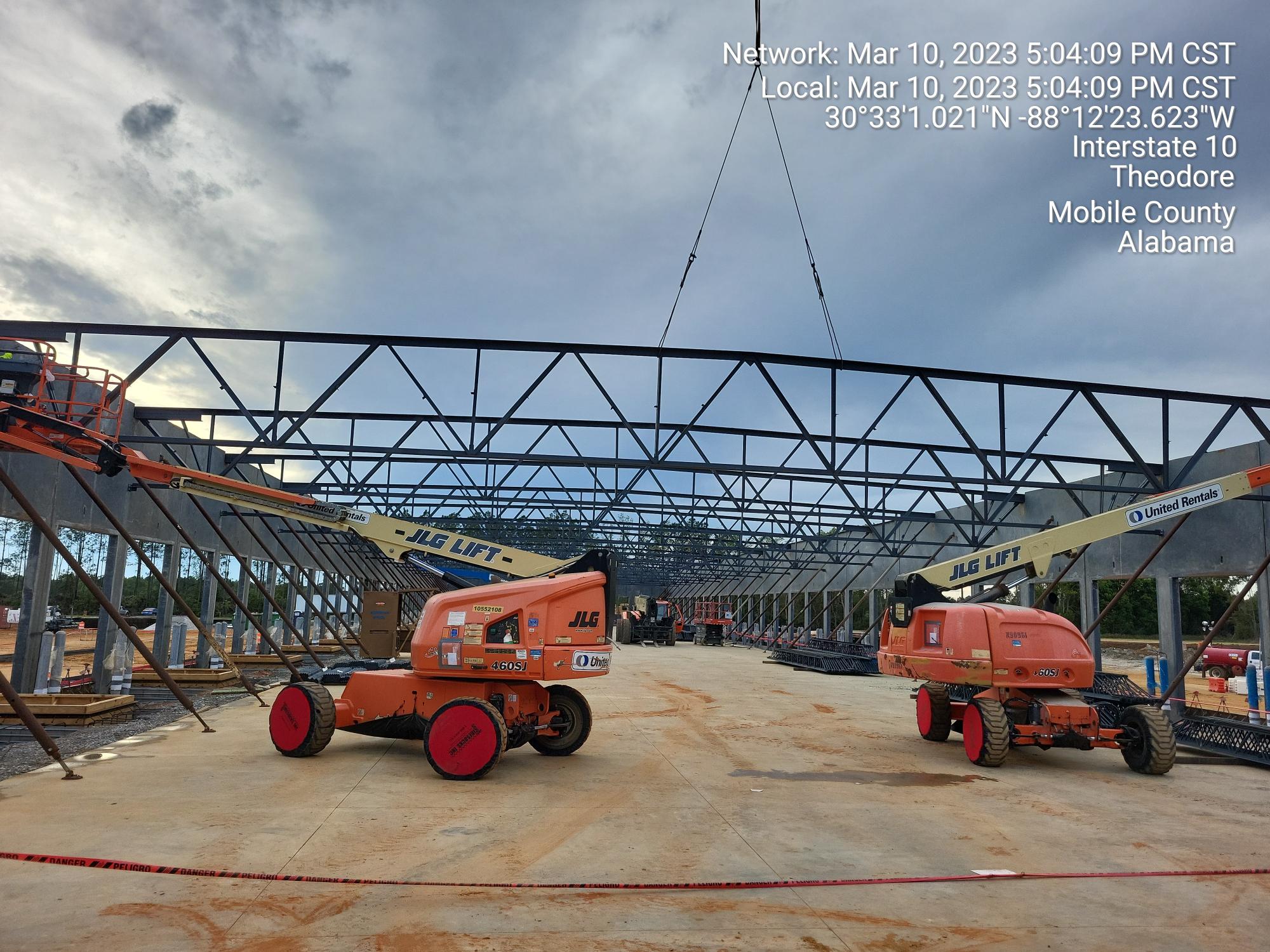 Averitt Express – Warehouse / Distribution steel erection image 6