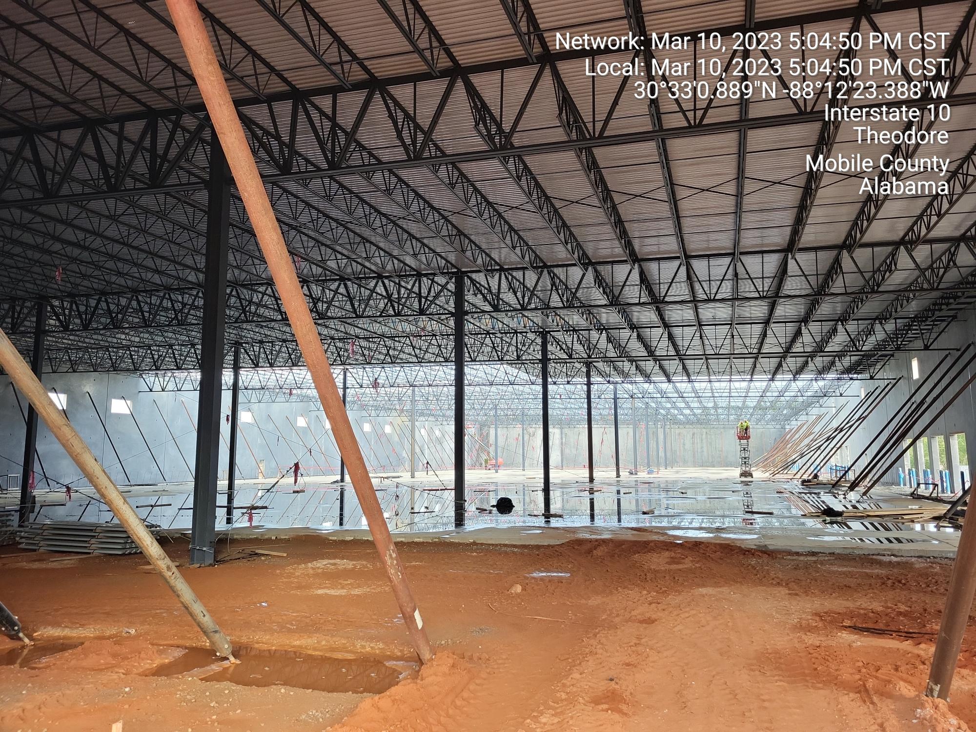 Averitt Express – Warehouse / Distribution steel erection image 7