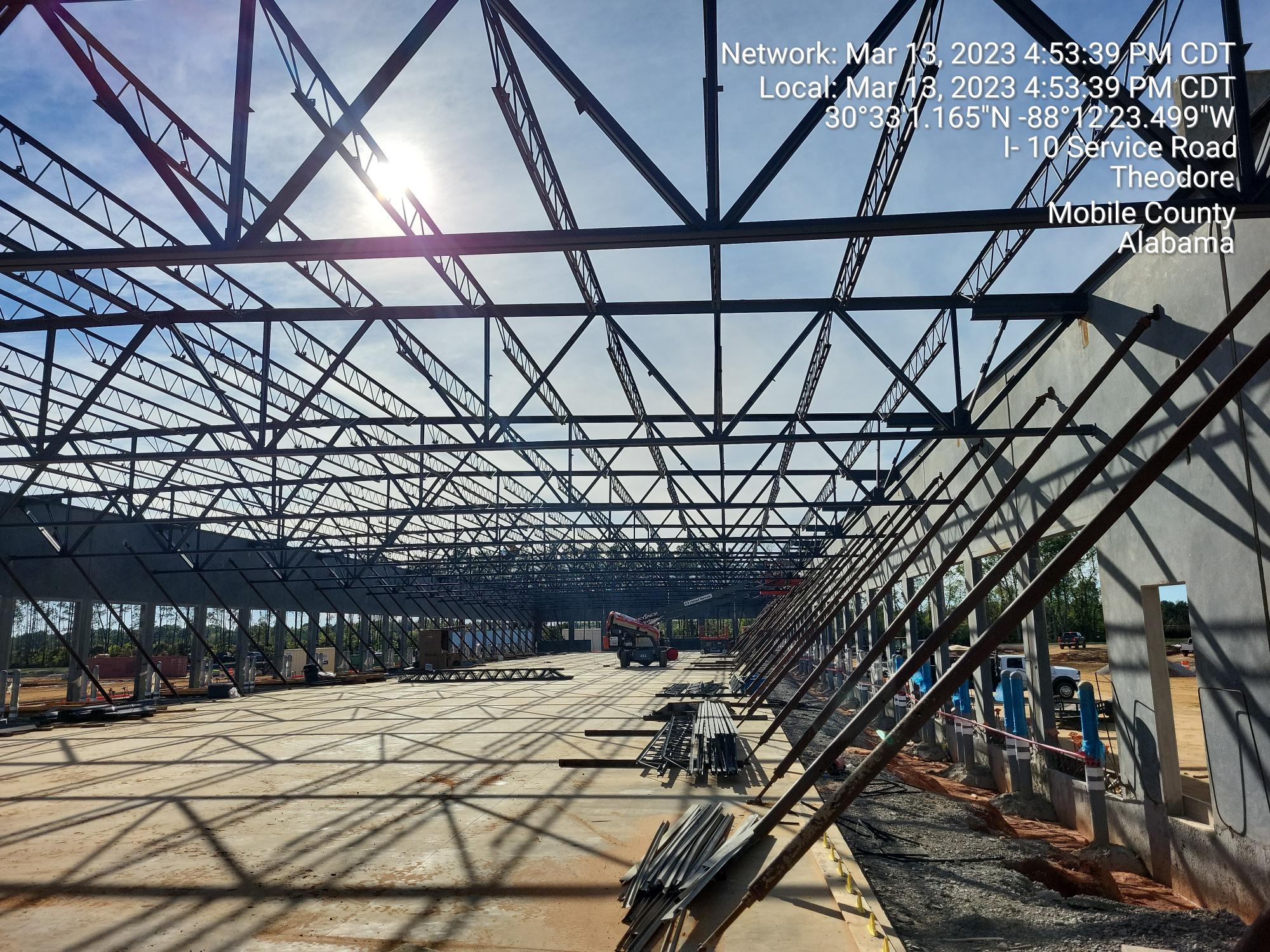 Averitt Express – Warehouse / Distribution steel erection image 8