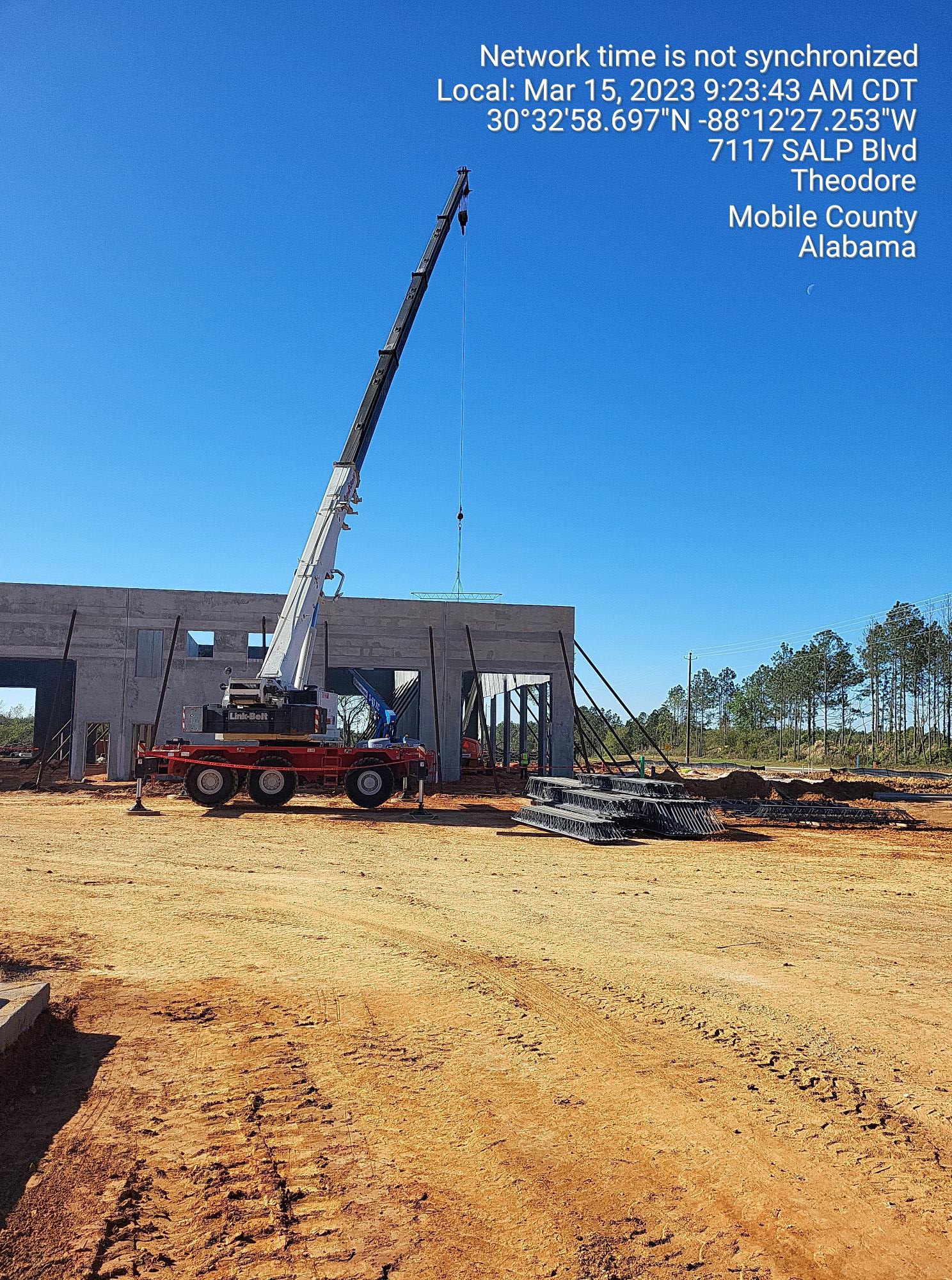 Averitt Express – Warehouse / Distribution steel erection image 9