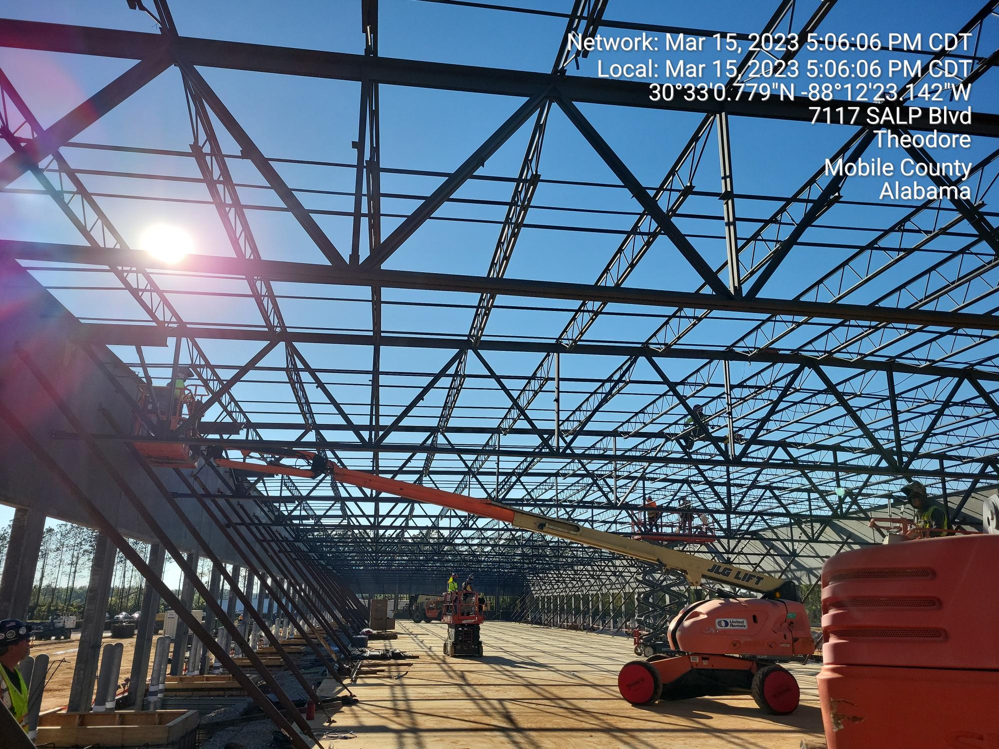 Averitt Express – Warehouse / Distribution steel erection image 10