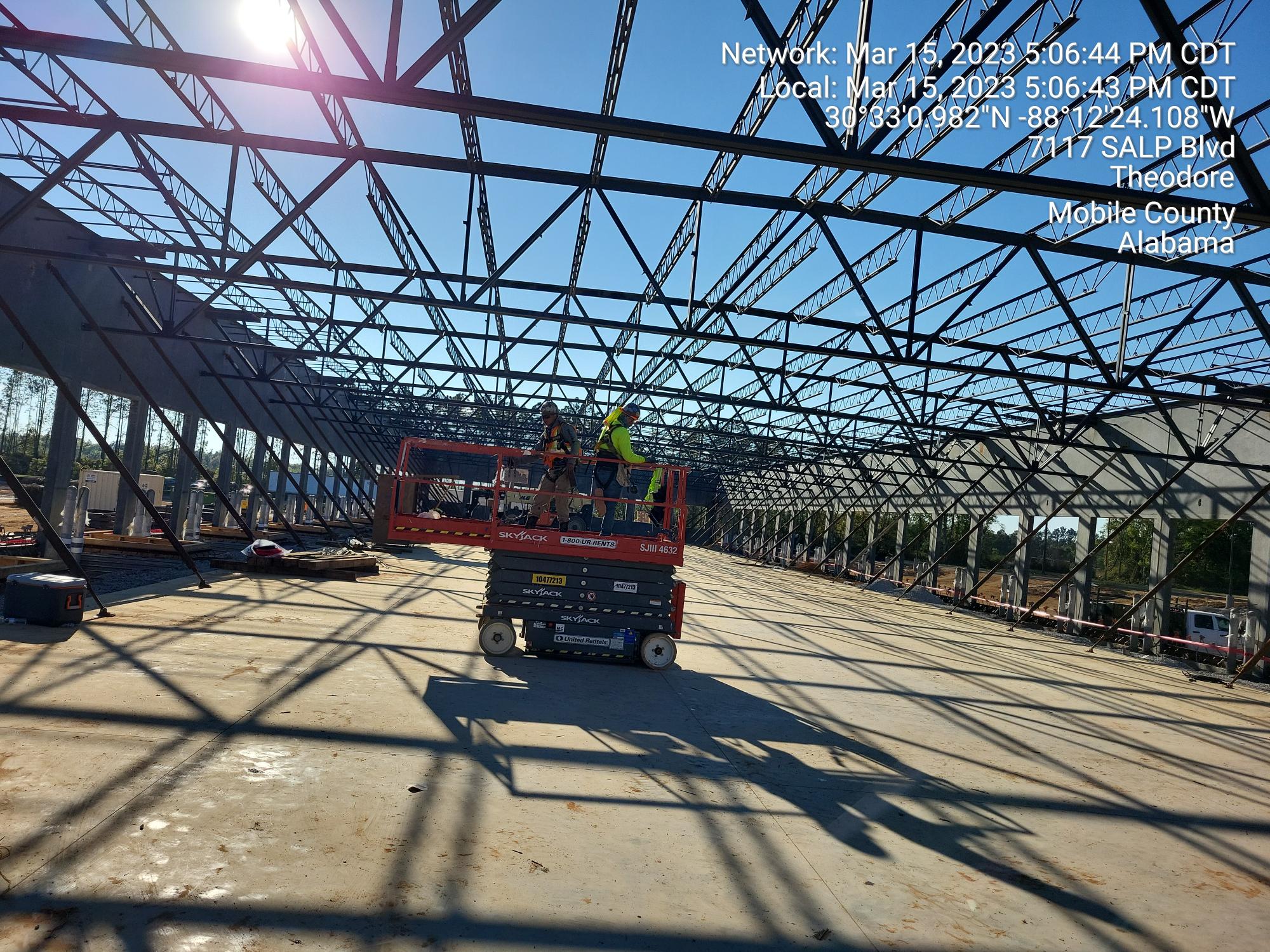 Averitt Express – Warehouse / Distribution steel erection image 12