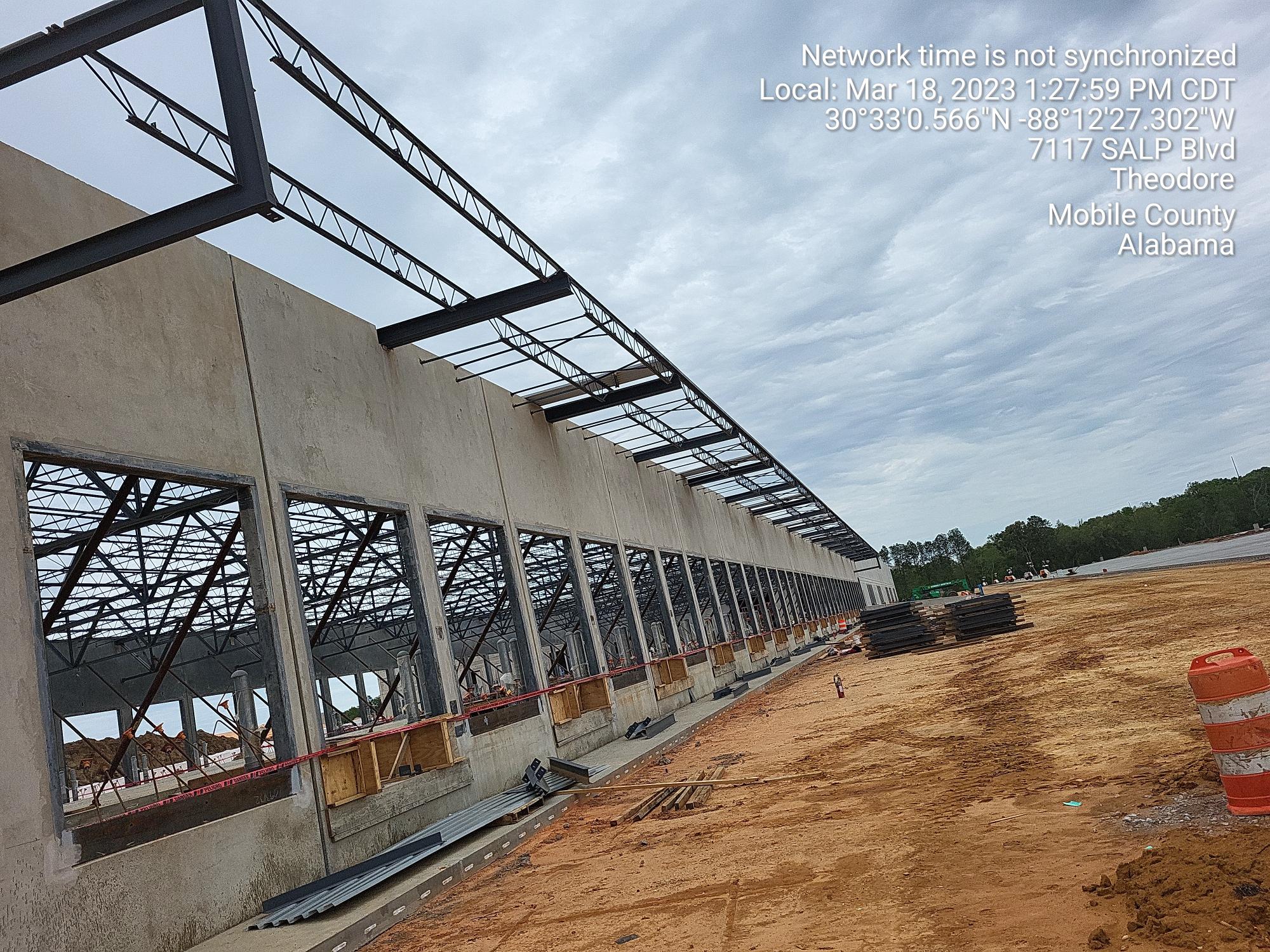 Averitt Express – Warehouse / Distribution steel erection image 13