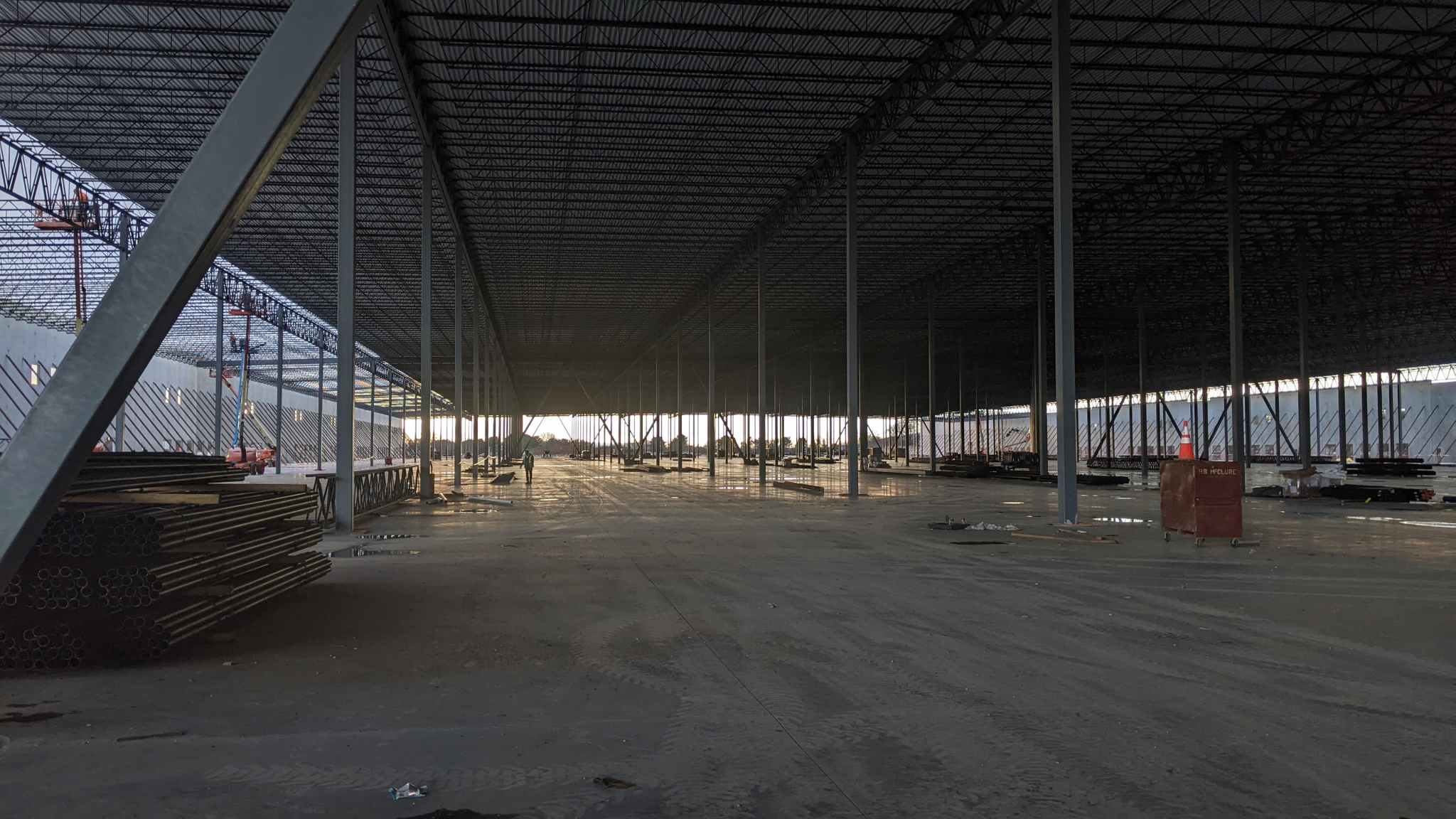 TCC Downville Pike – Warehouse / Distribution steel erection image 14