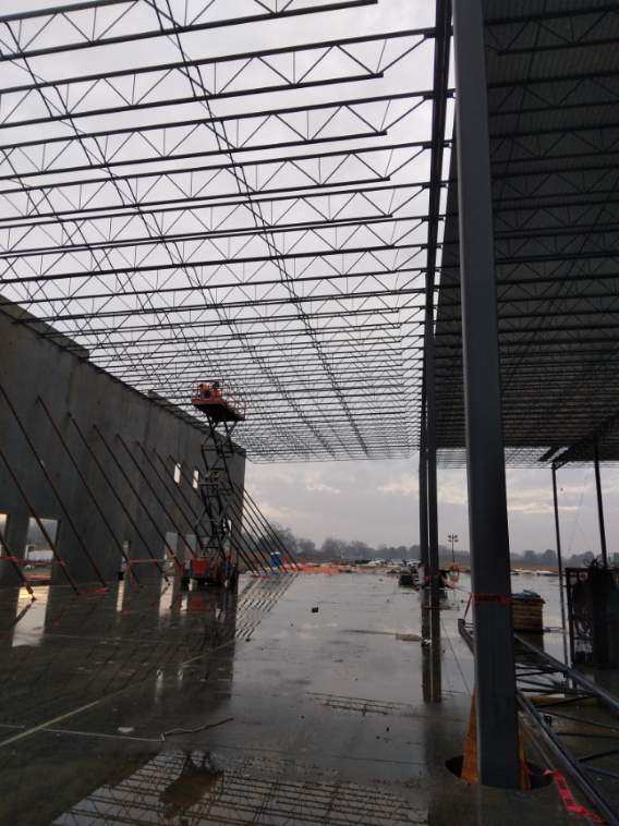 TCC Downville Pike – Warehouse / Distribution steel erection image 19