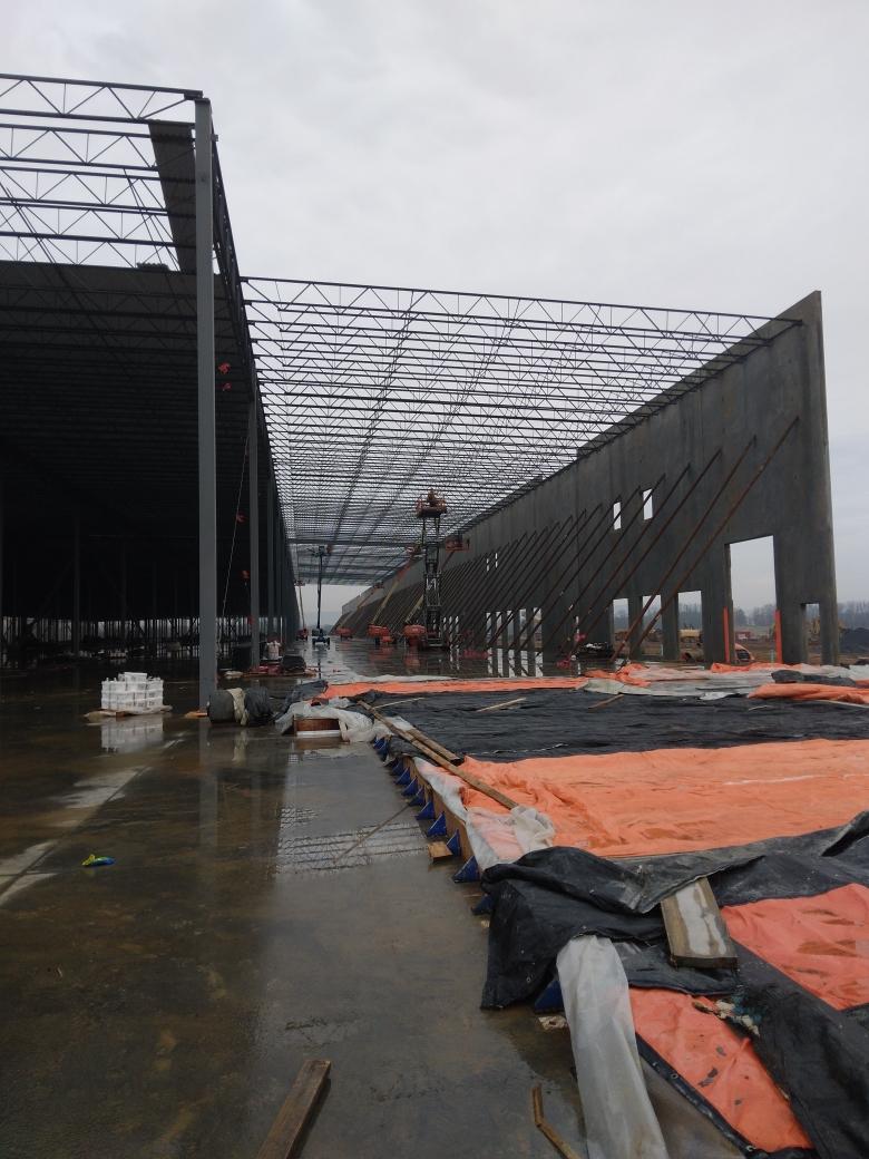 TCC Downville Pike – Warehouse / Distribution steel erection image 21