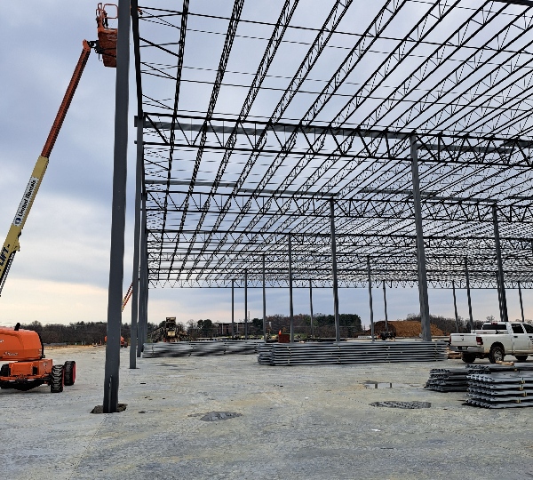TCC Downville Pike – Warehouse / Distribution steel erection image 6