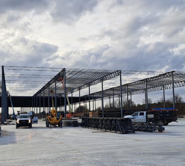 TCC Downville Pike – Warehouse / Distribution steel erection image 8