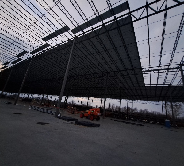 TCC Downville Pike – Warehouse / Distribution steel erection image 9